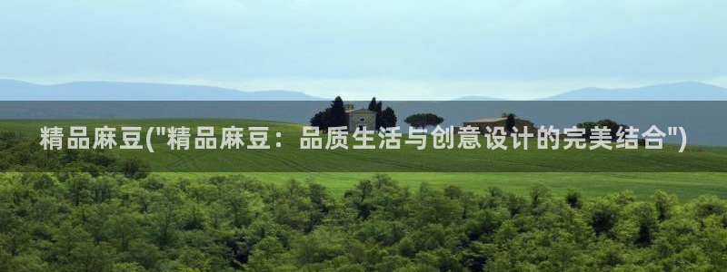 麻豆精品：精品麻豆(\